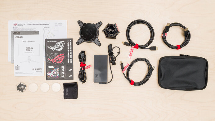 ASUS ROG Swift OLED PG27AQDP In The Box Picture