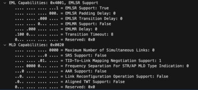 TP-Link Archer BE550 Beacon Frame