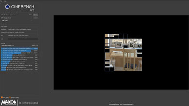 ASUS TUF Gaming A16 Advantage Edition (2023) Cinebench R23 Photo