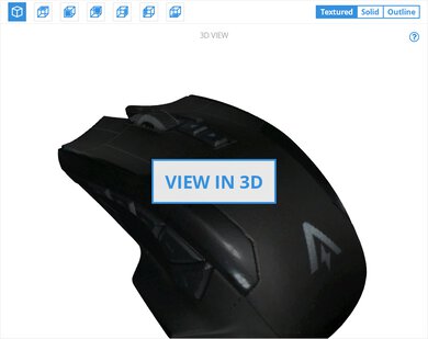 Anker High Precision Gaming Mouse 3D Model