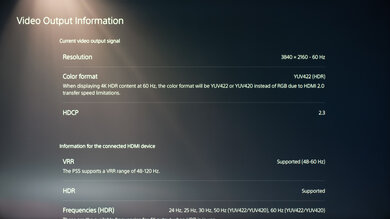 Hisense U6/U6H PS5 Screenshot