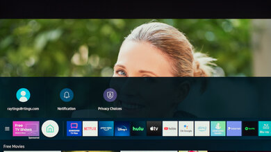 Samsung AU8000 Smart TV Picture