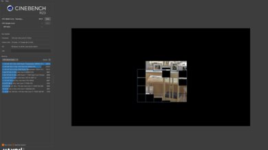 ASUS Vivobook S 16 Flip TP3604 (2023) Cinebench R23 Photo