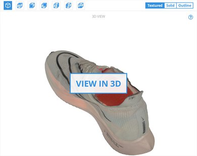 Nike Streakfly 3D Model Full Shoe