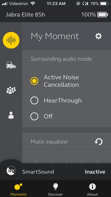 Jabra Elite 85h Wireless App Picture