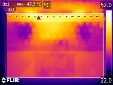 Dell XPS 13 Plus (2022) Keyboard Temps Picture