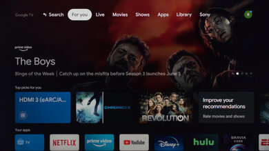 Sony X90K/X90CK Smart TV Picture