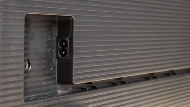 Hisense CanvasTV QLED 2024 Rear Inputs Picture