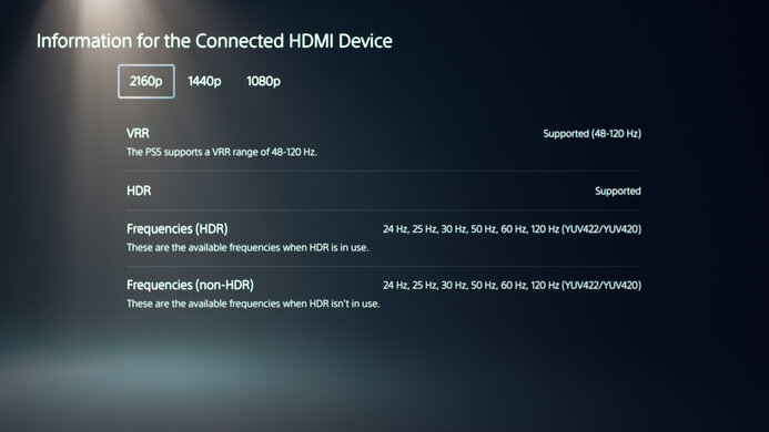 LG C4 42 OLED PS5 Compatibility Photo
