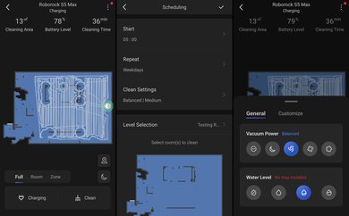 Roborock S5 Max Companion App Screen Grabs