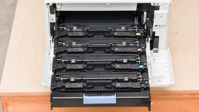 HP Color LaserJet Pro MFP M479fdw Cartridge Picture In The Printer