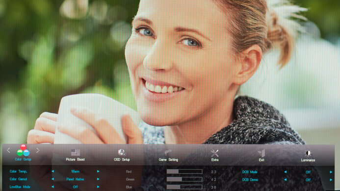 AOC 24G15N OSD Picture