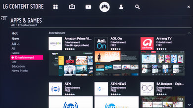 LG UJ7700 Apps Picture