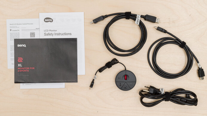 BenQ ZOWIE XL2586X In The Box Picture