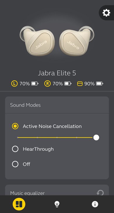 Jabra Elite 5 True Wireless App Picture