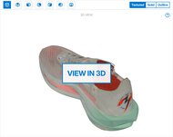 Qiaodan Feiying Plaid 3.0 3D Model Full Shoe