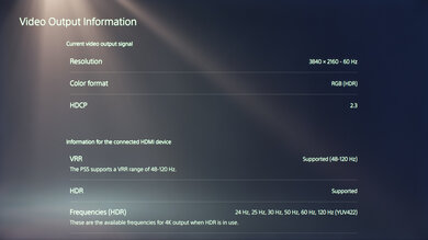 Sony X85K PS5 Screenshot