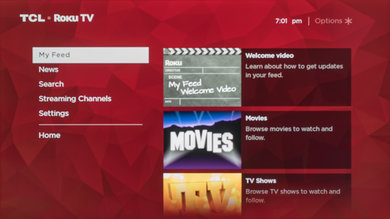 TCL C Series/C807 2017 Smart TV Picture