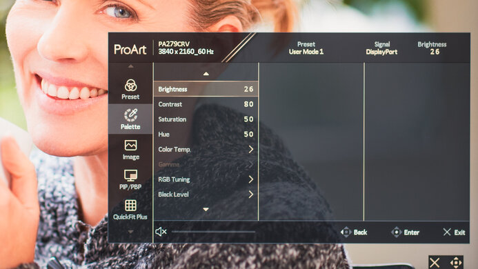 ASUS ProArt Display PA279CRV OSD Picture