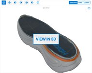 HOKA Bondi 9 3D Model Internal