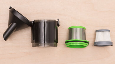 Wyze Handheld Vacuum Dirt Compartment Picture