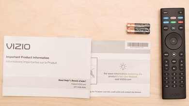 Vizio M7 Series Quantum 2020 In The Box Picture