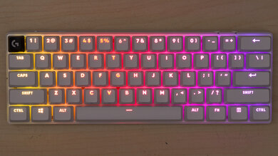Wooting 60HE vs Logitech G PRO X 60 Side-by-Side Keyboard