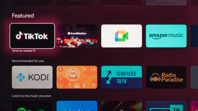 TCL Q7/Q750G QLED Apps Picture