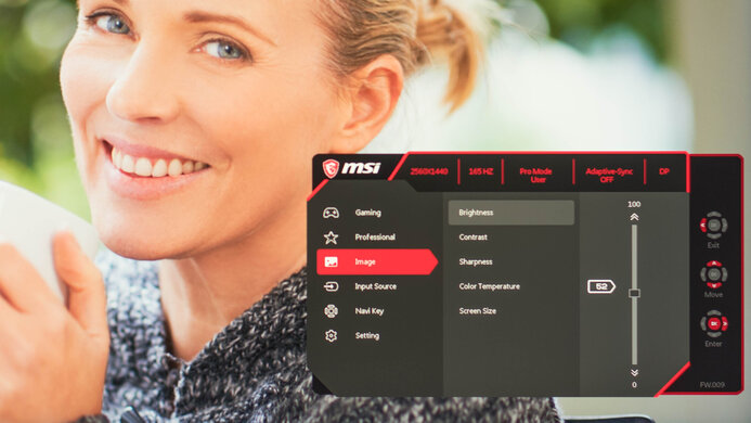 MSI Optix G273QF OSD Picture