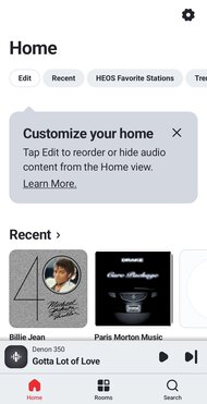 Denon Home 350 App Picture