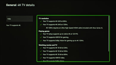 Hisense 75U8N Xbox Series X Screenshot