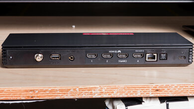 Samsung QN990F 8K Rear Inputs Picture