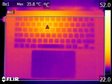 Apple MacBook Air 15 (M2, 2023) Keyboard Temps Picture