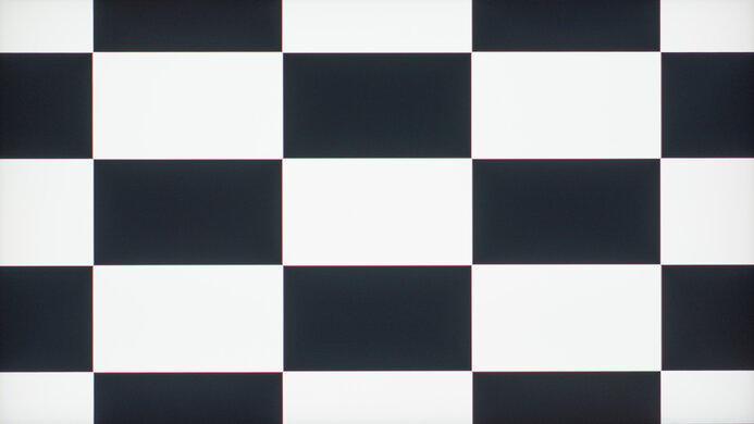 Dell Alienware AW2725QF Checkerboard Picture