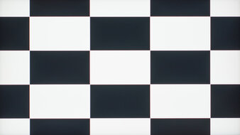 Dell Alienware AW2725QF Checkerboard Picture