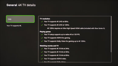 Sony BRAVIA 7 QLED Xbox Series X Screenshot