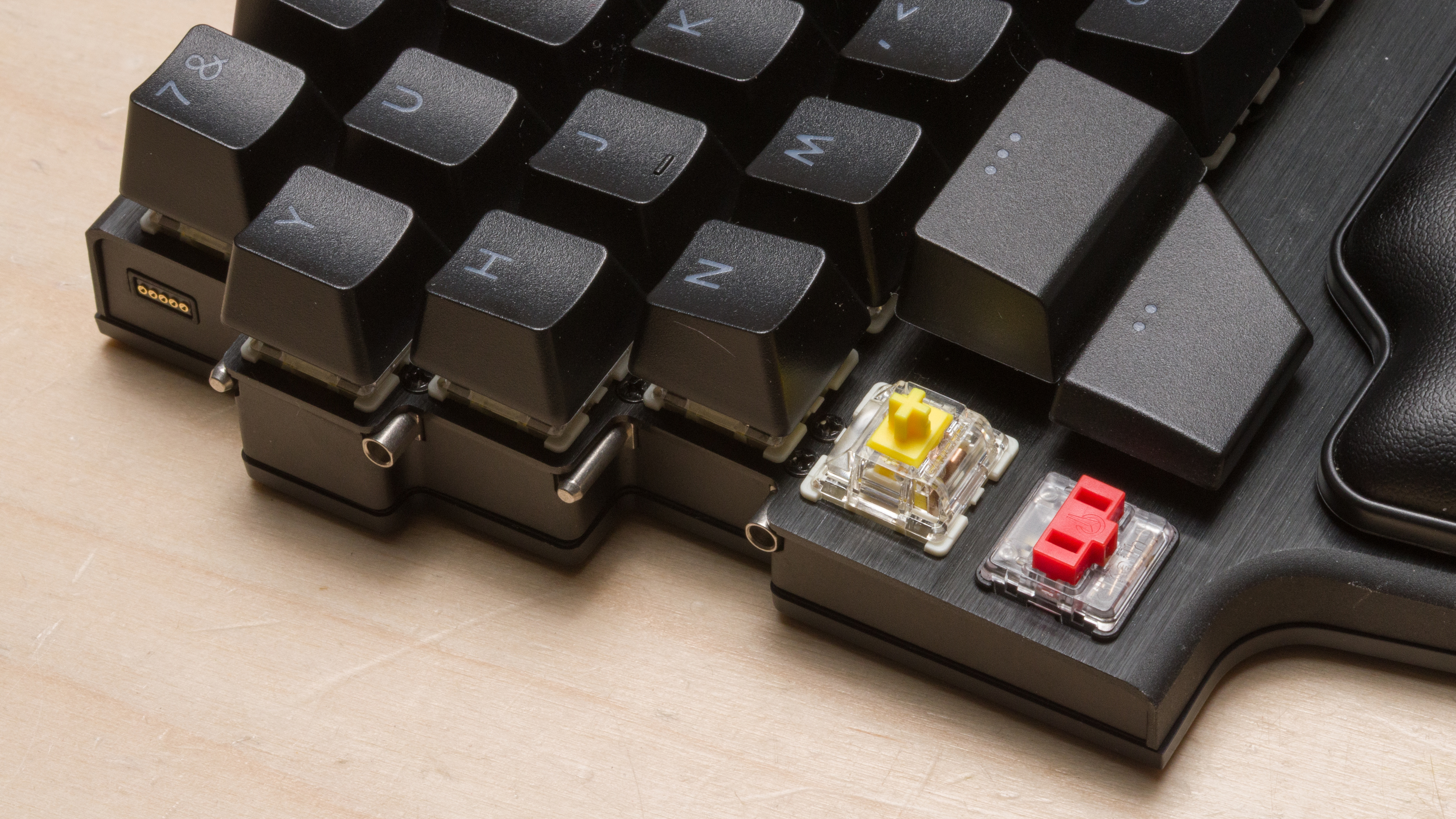 Dygma Raise vs Dygma Raise 2 Side-by-Side Keyboard