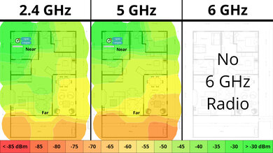 eero 6 Wi-Fi Coverage Map (Dual Mesh)