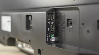 Sony W650D Side Inputs Picture