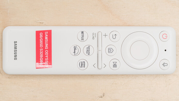 Samsung Odyssey G65D S32BG65D Controls Picture