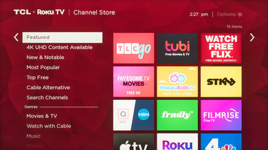 TCL 8 Series 2019/Q825 QLED Apps Picture