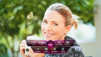 LG C5 42 OLED OSD Picture