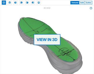 Nike Run Defy 3D Model Internal