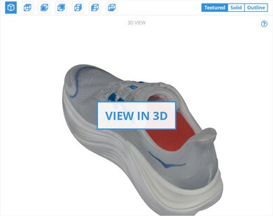 HOKA Skyward X 3D Model Full Shoe