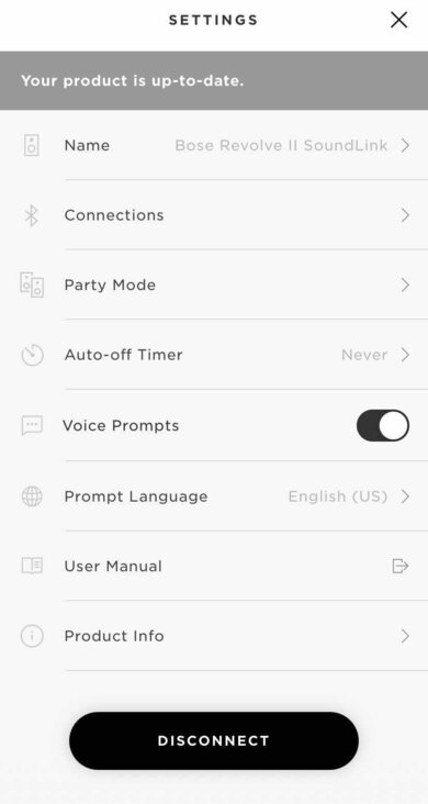 Bose SoundLink Revolve II App Picture
