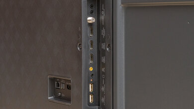 Hisense A6H [A6, A65H] Side Inputs Picture