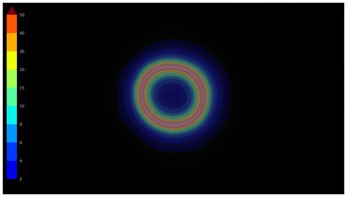 Hisense QD7QF Ring Picture Total Reflection