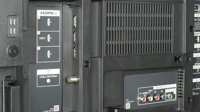 Sony Z9D Rear Inputs Picture