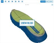 HOKA Arahi 7 3D Model Internal