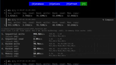 HP Spectre x360 14 (2023) Storage Performance Image